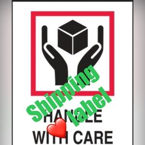 Shipping label